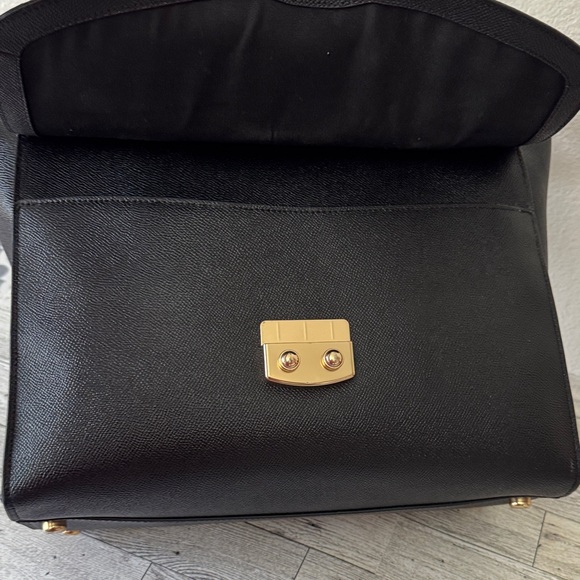 Coach Black Leather Avary Tote F48629 - Picture 7 of 16